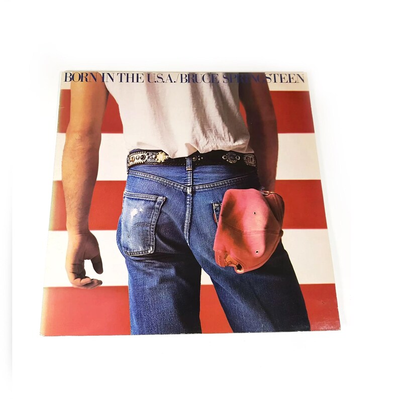 Vintage Bruce Springsteen Born in the USA Vinyl LP Record, 1984 Album ...