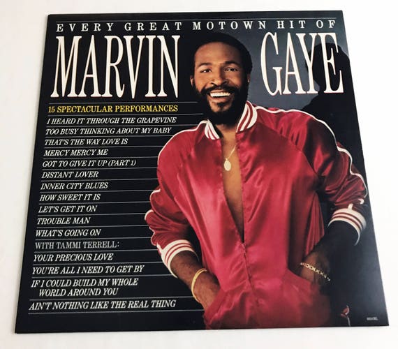 Vintage Marvin Gaye LP - Every Motown Hit, 1983 R&B Album - Etsy