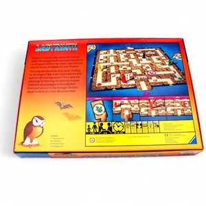 Vintage Ravensburger Labyrinth Board Game Maze 90s 100% Complete D&D image 9