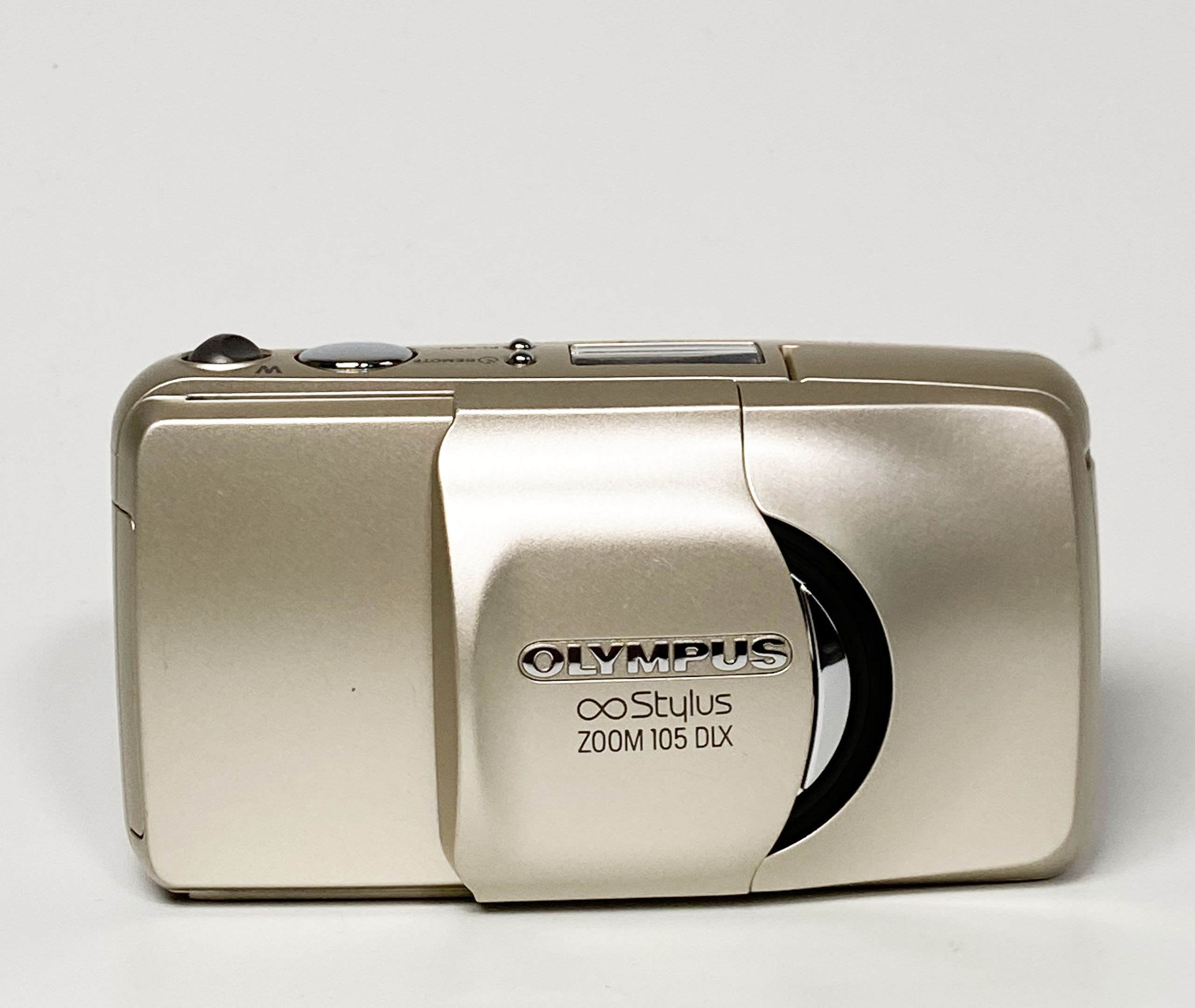 Vintage Olympus Stylus 105 DLX Zoom Panorama 35mm Point Film