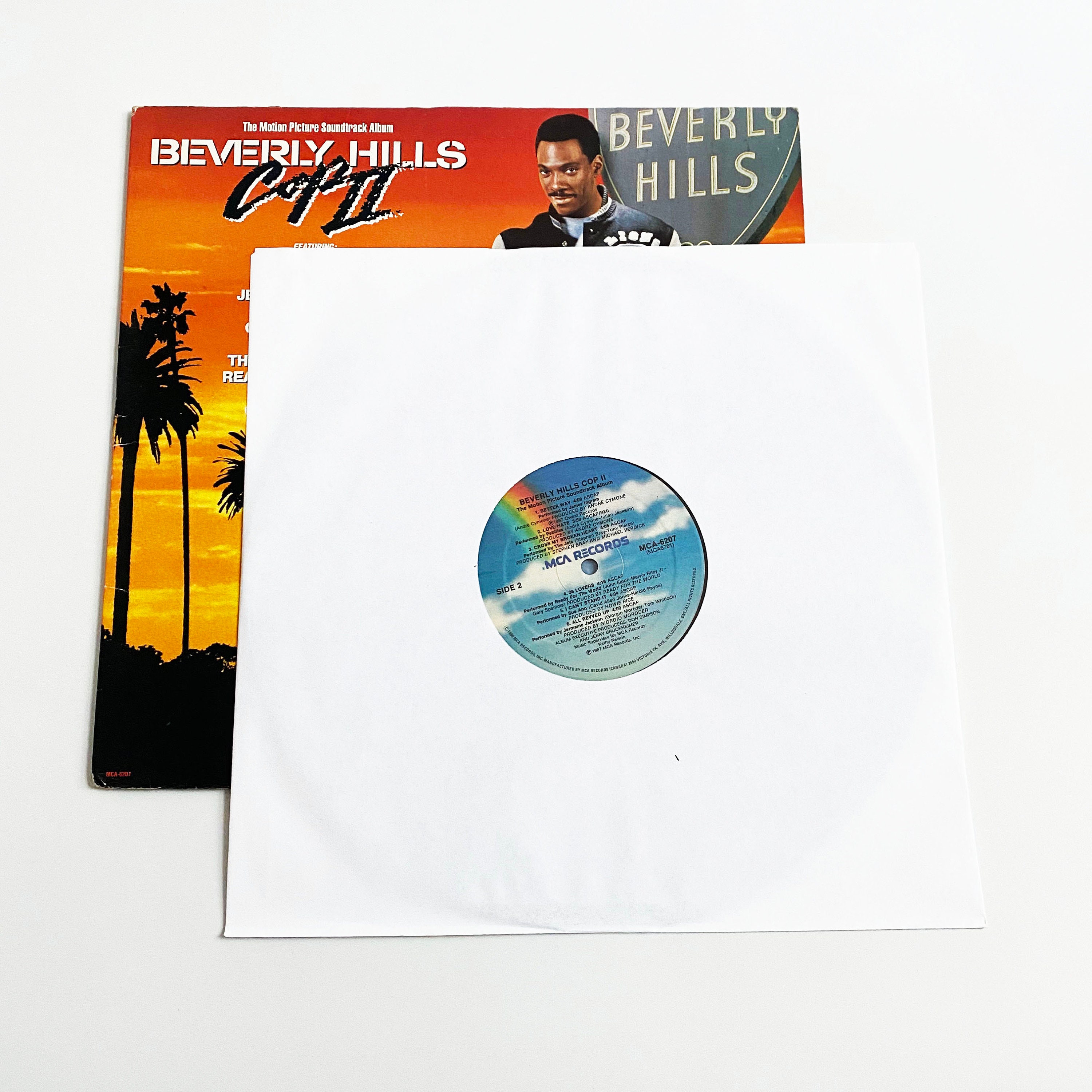 Vintage LP Beverly Hills Cop II 2 Soundtrack Record Vinyl Movie