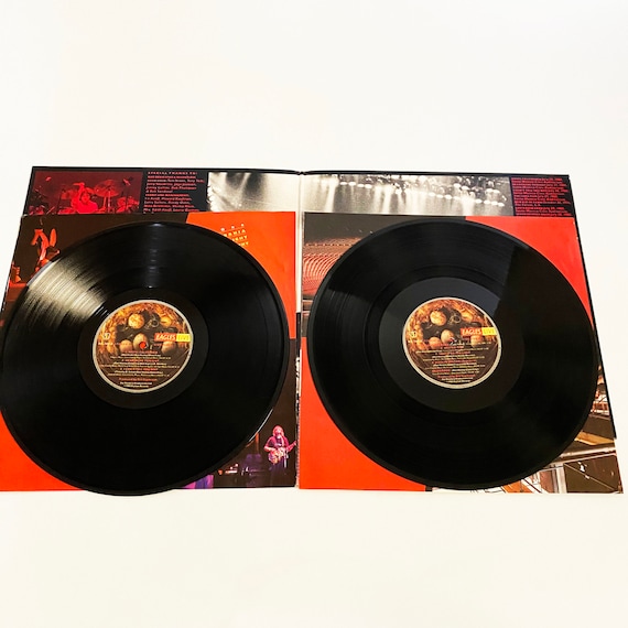 Vintage Eagles Live Double Album Vinyl LP Record 12
