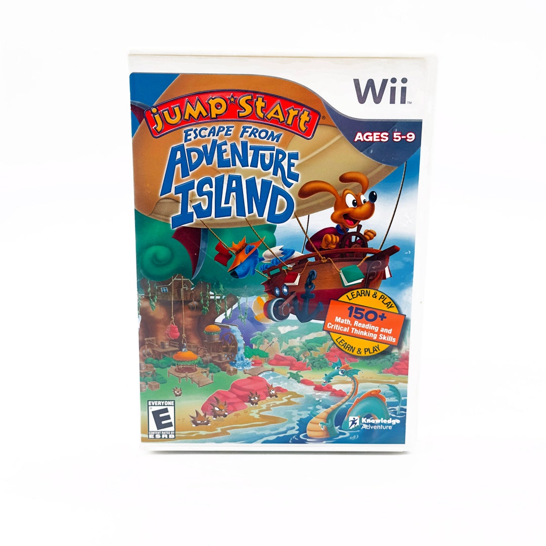 Jumpstart Escape From Adventure Island Wii Game (educational
