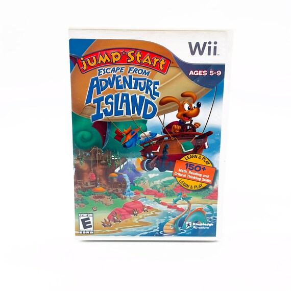 Jumpstart Escape From Adventure Island Wii Game (educational