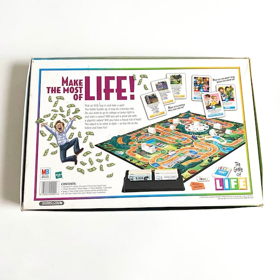 The Game of Life Board Game 100% Complete in Box Milton 
