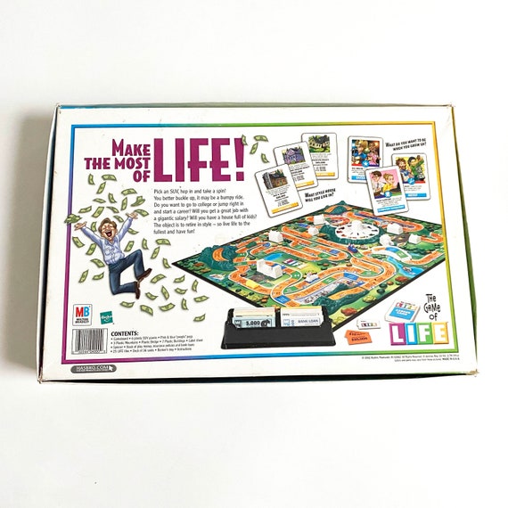 Where can I find the rules for Game of Life 1991 UK version? - Board & Card  Games Stack Exchange