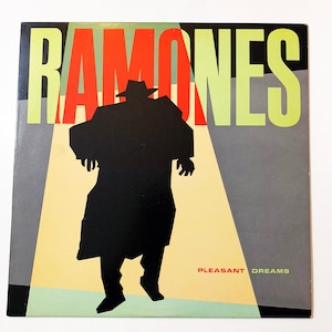 Vintage Ramones Pleasant Dreams Vinyl Record LP 1981 Album 12&quot; 80s Punk