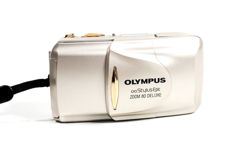 Olympus Stylus 80 DLX Gold Film Camera