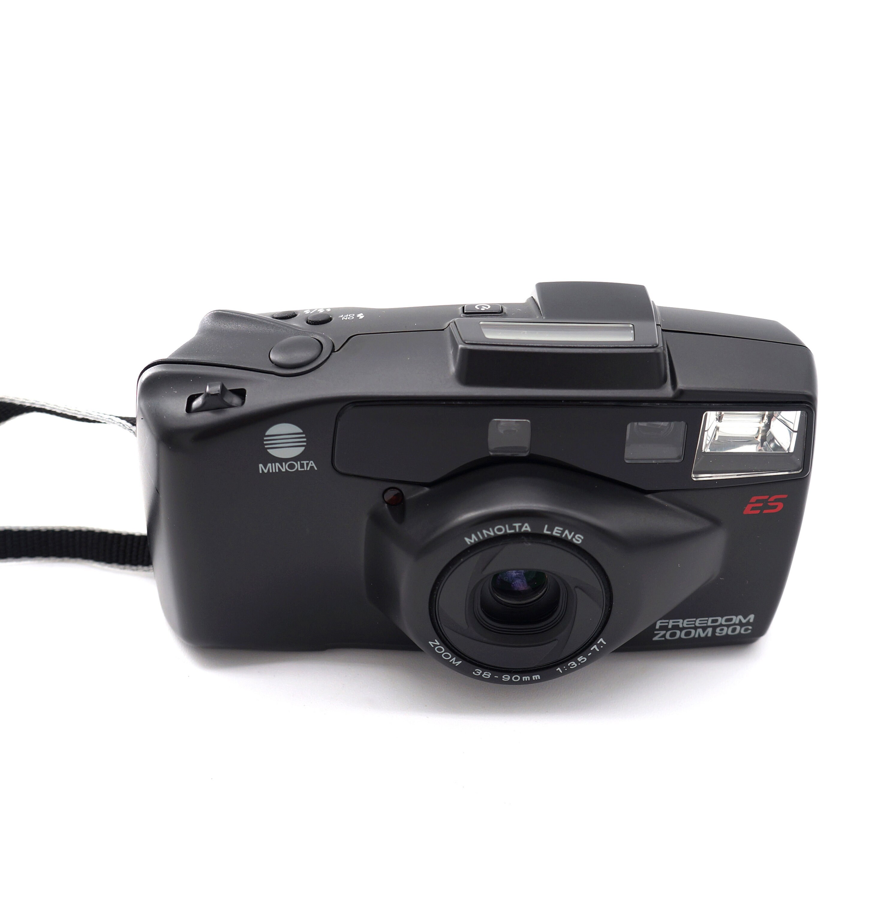 Vintage Minolta Freedom Zoom 90c 35mm Film Point and Shoot Camera