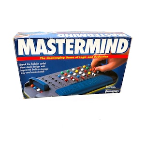 Vintage Mastermind Board Game by Pressman 1996 100% Complete Puzzle 1990s 90s