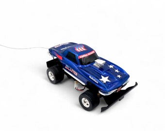 Vintage 90s Radioshack RC Corvette 'blue Blaster' 1:12 Scale - Etsy