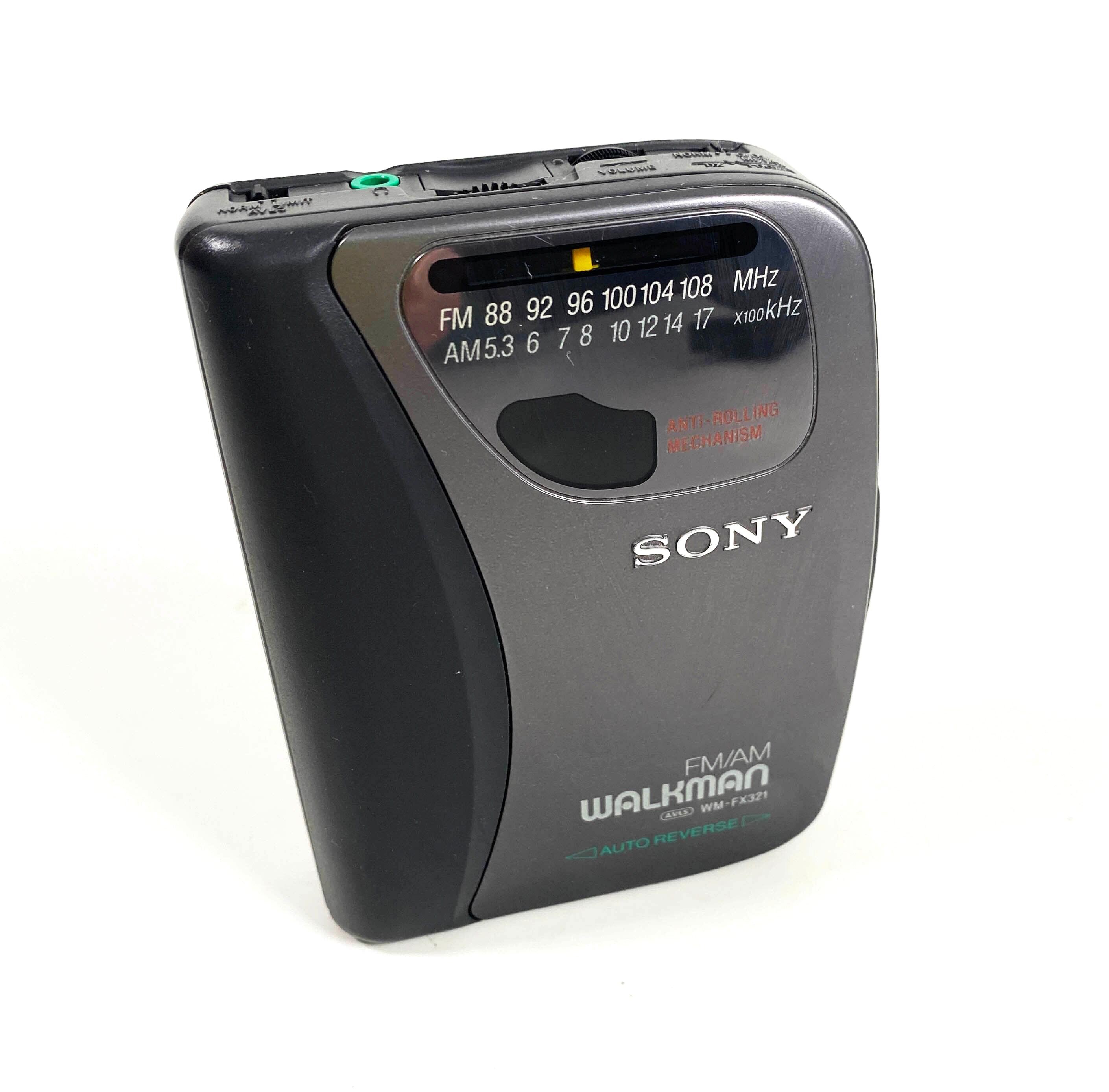 Vintage Sony Walkman WM-FX321 Portable Stereo Cassette Tape Player