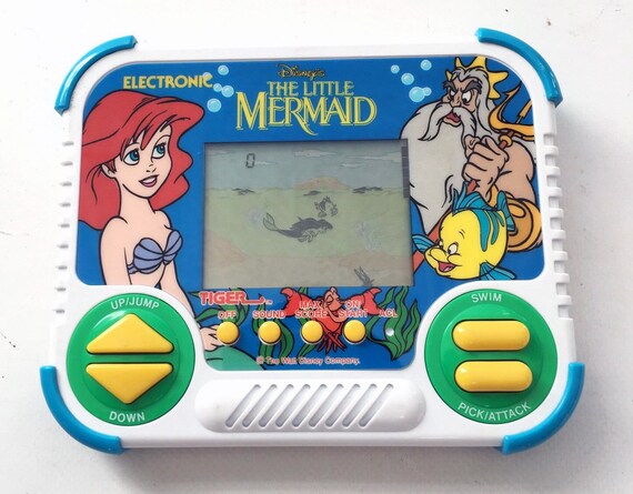little mermaid handheld game