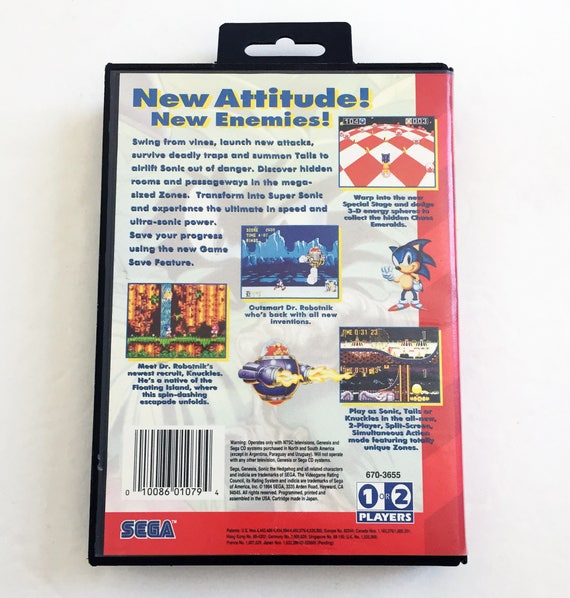 Buy Vintage 1994 90s Tiger Electronics Sega Sonic the Hedgehog 3
