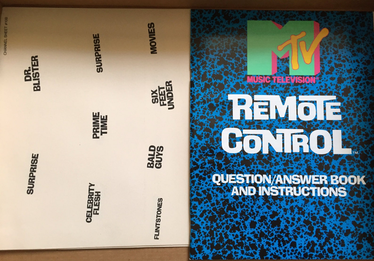 Vintage MTV Remote Control Board Game Complete 1998 Rare Etsy