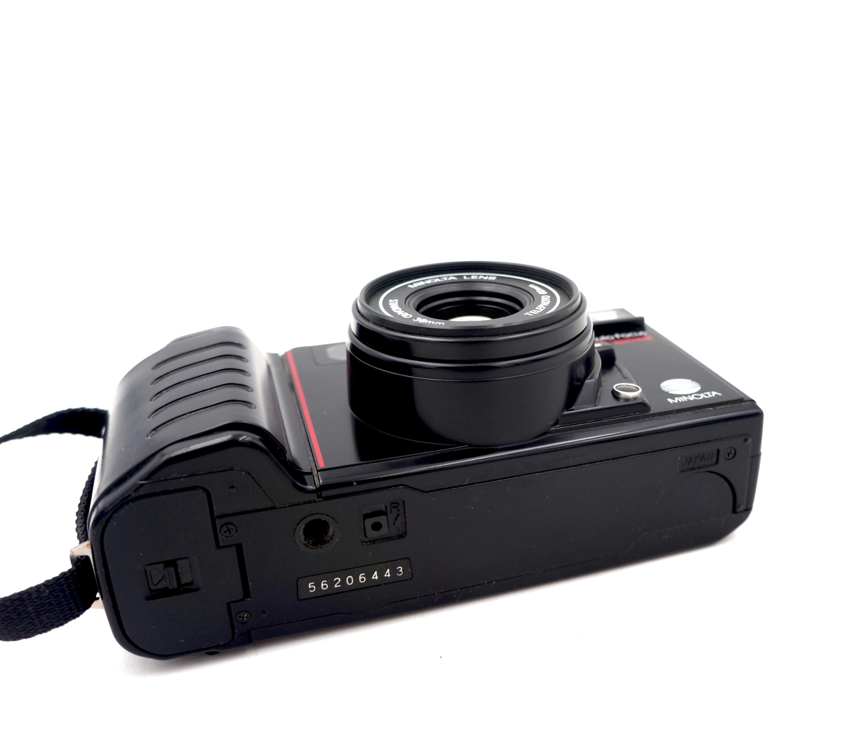 Minolta Auto Focus AF Tele Film Point and Shoot Camera 38mm to