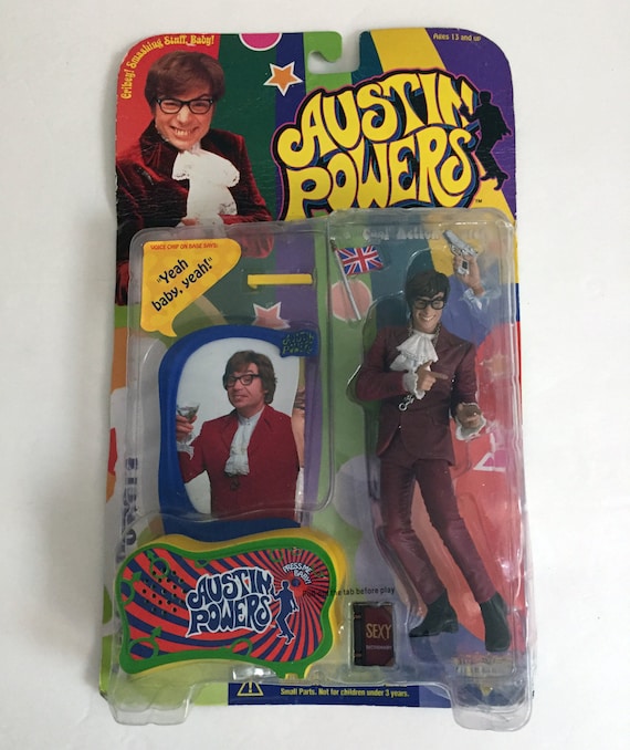 McFarlane Toys Austin Powers Series 1 Austin Powers Talking Action Figure for sale online 