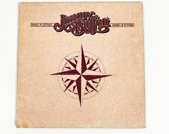 Vintage Jimmy Buffett Changes in Latitudes Changes in Attitudes 12"  LP Record Vinyl Album 1977 70s Vinyl