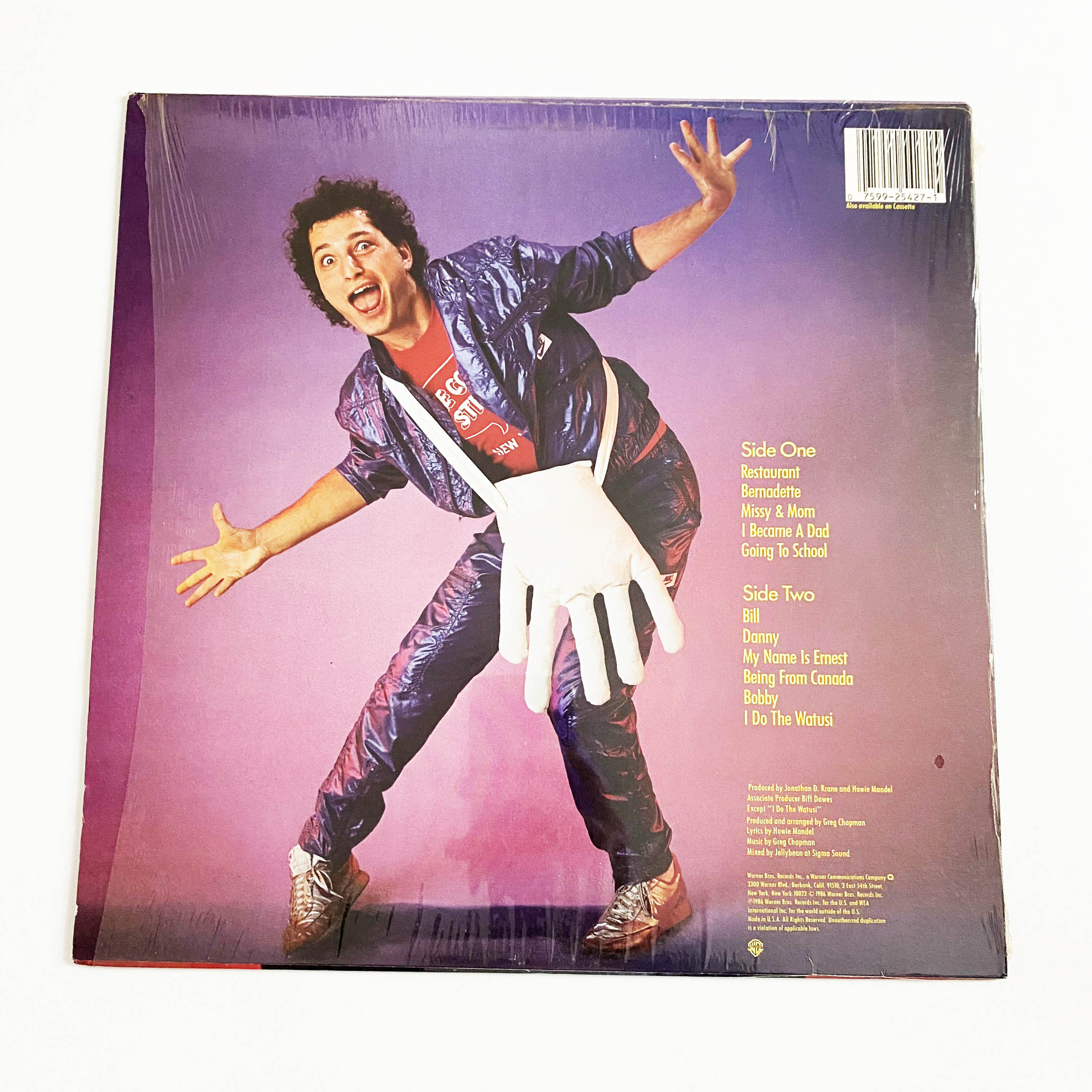 Vintage 1986 Howie Mandel Fits Like A Glove Standup Comedy Live