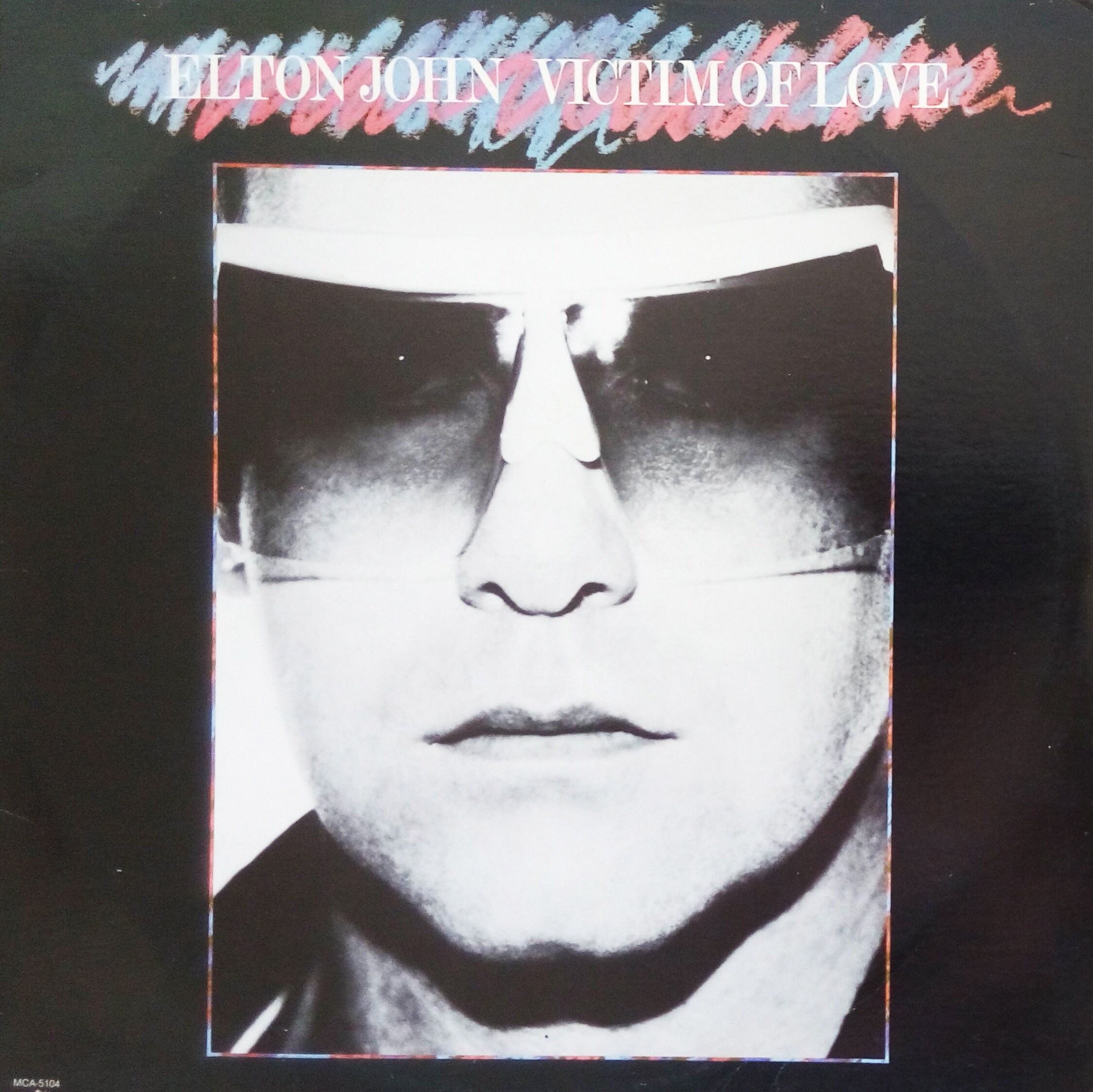 Vintage Elton John Victim of Love LP Record Vinyl Album Etsy