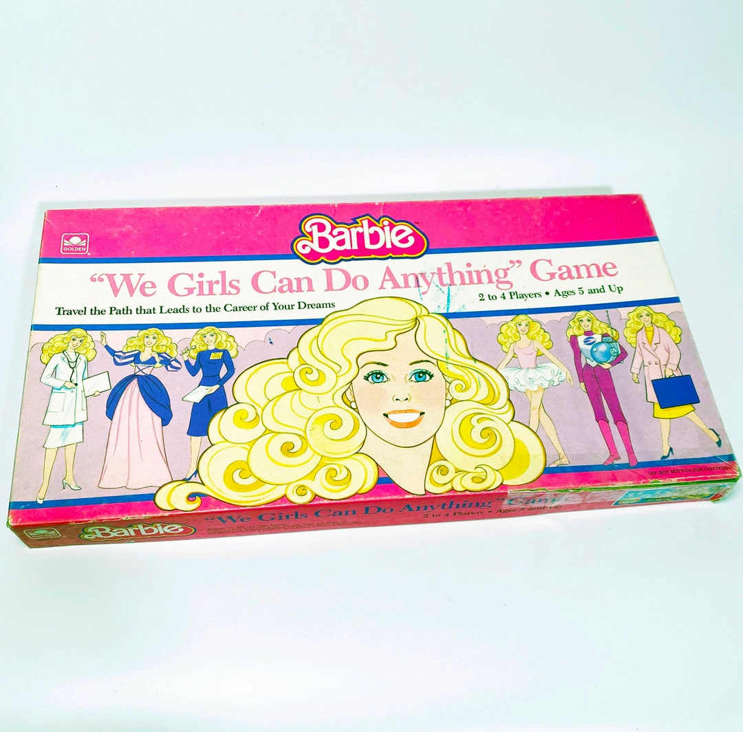 Vintage Barbie We Girls Can Do Anything 100% Complete 1986 80s Games Toys  Australia