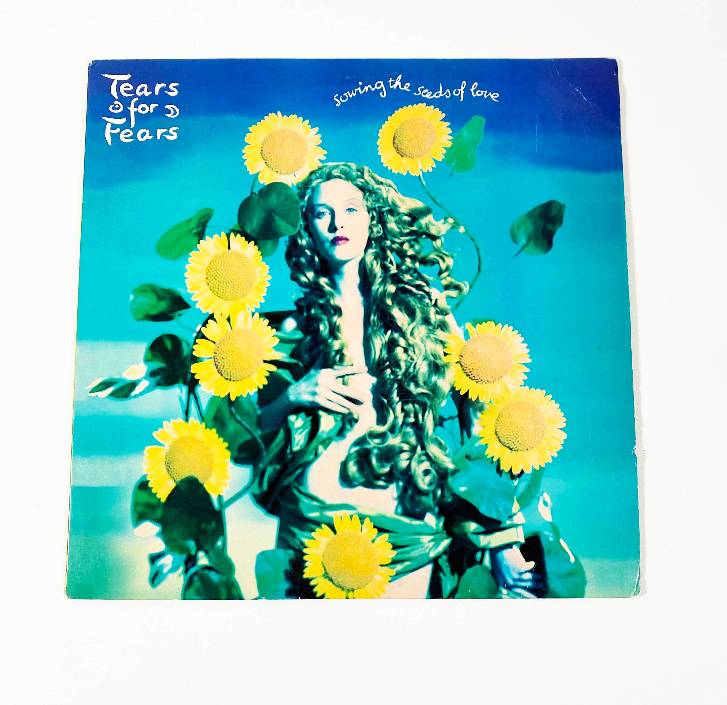 Vintage Tears for Fears Sowing the Seeds of Love Vinyl Record LP