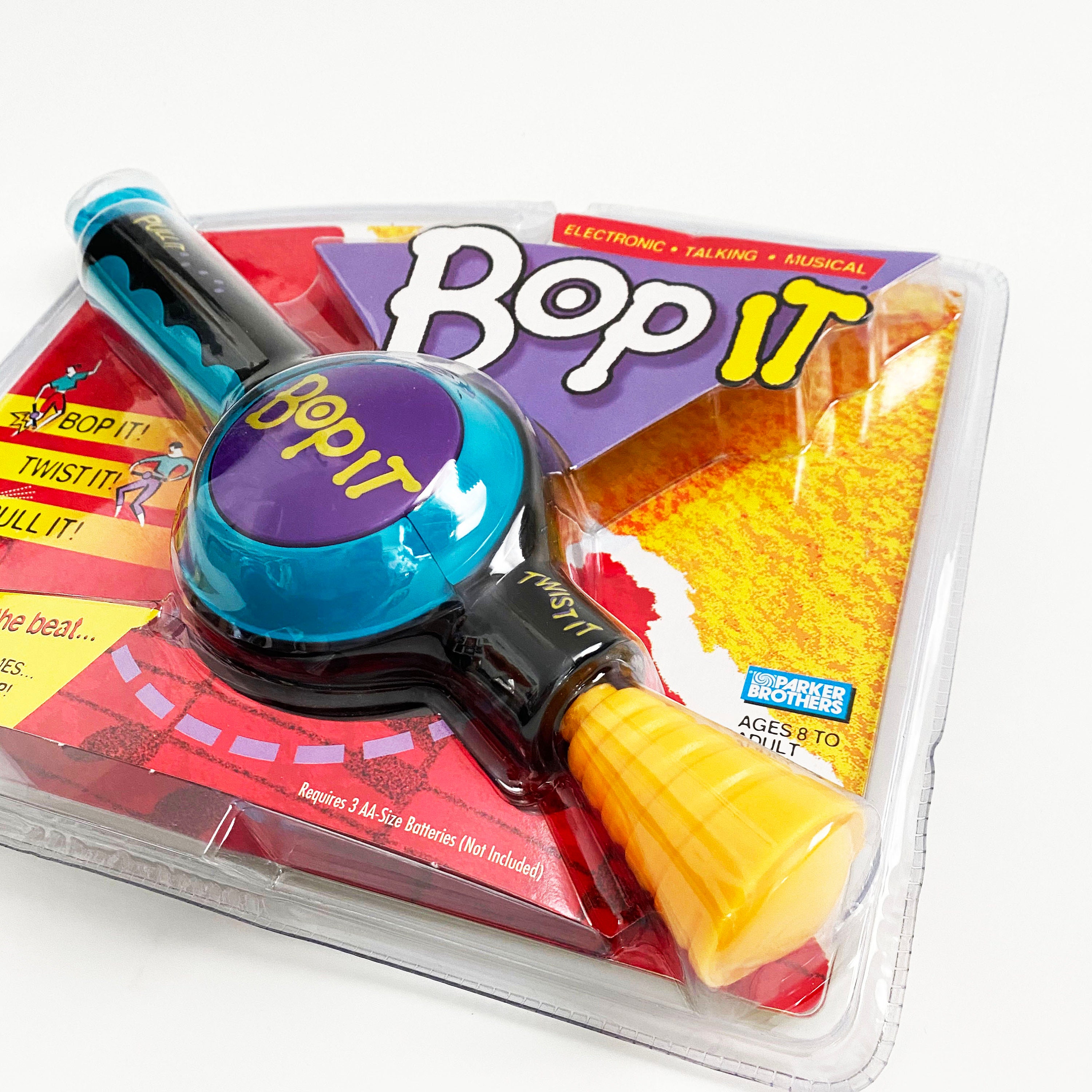 Vintage Sealed Original Bop It 1996 Push and Pull Game by