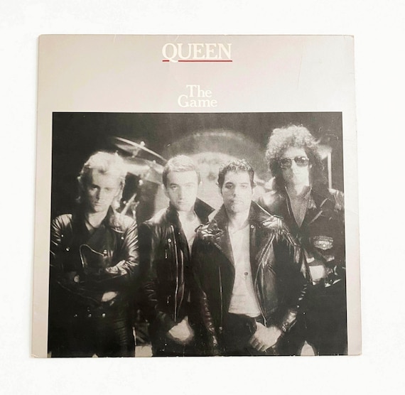 Vintage Queen the Game 1980 LP Record Vinyl Album 12