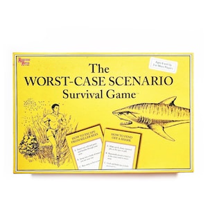 The Worst Case Scenario Survival Game Board Game 100% Complete In Box