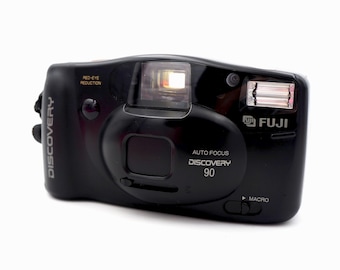 Vintage Fuji Fujifilm Discovery 90 Zoom Film Camera Auto Focus 35mm Point  Shoot Camera Photography Tested Works Lomo Lomography
