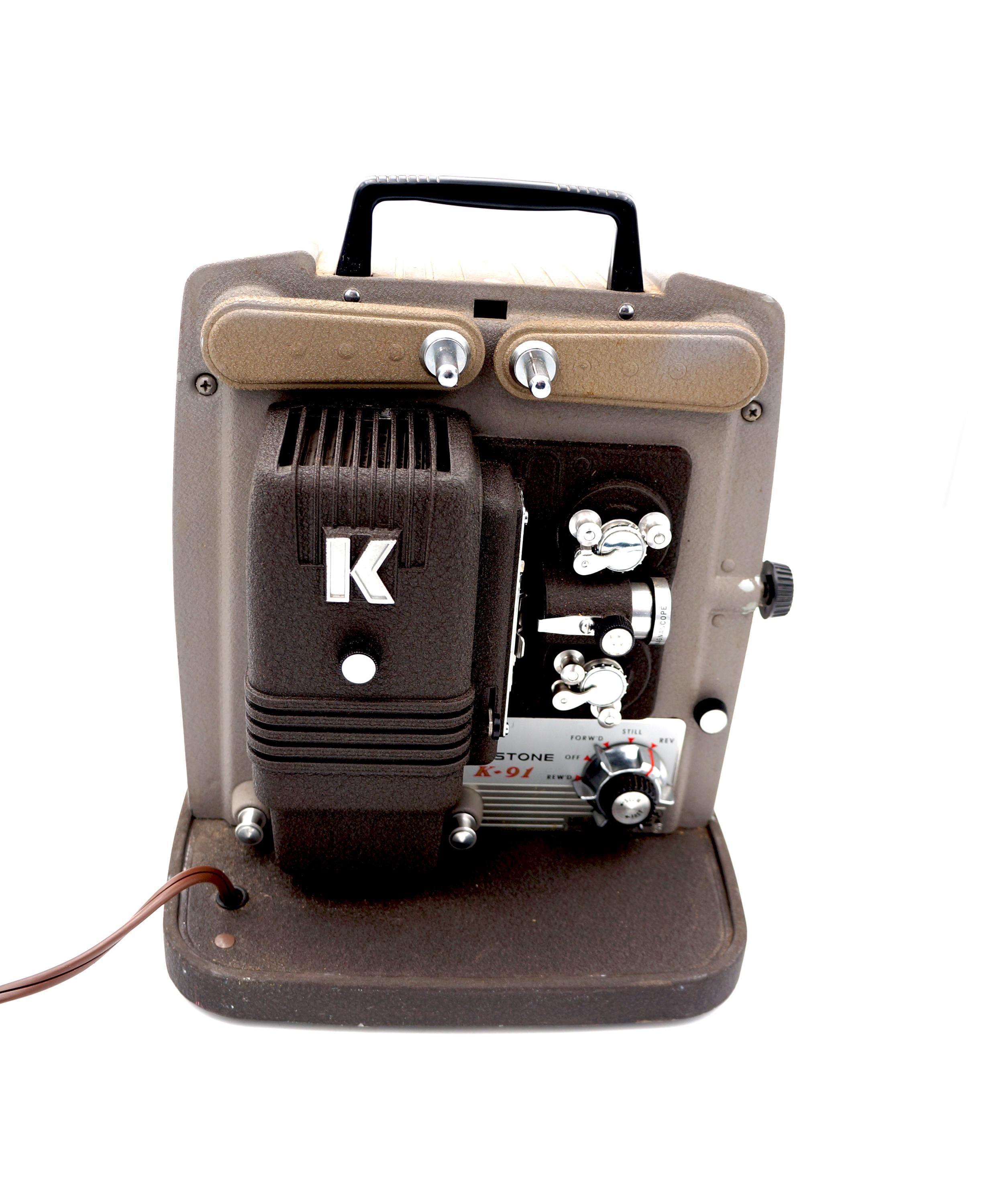 Vintage Keystone K-91 8mm Movie Film Projector Works 1960s
