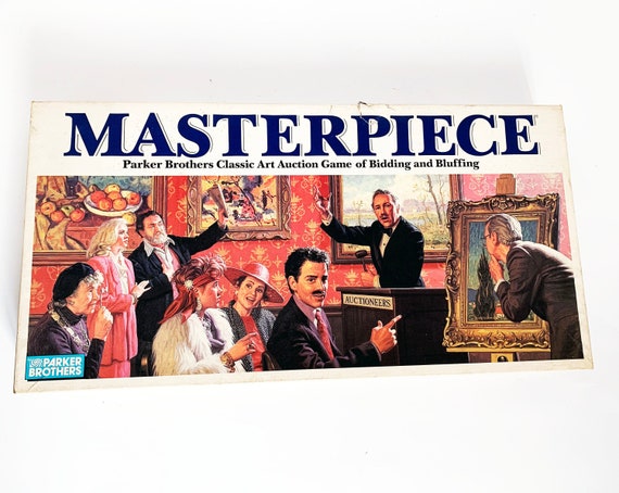 Masterpiece Art Auction Board Game Replacement Parts /& Pieces 1996 Parker Bros