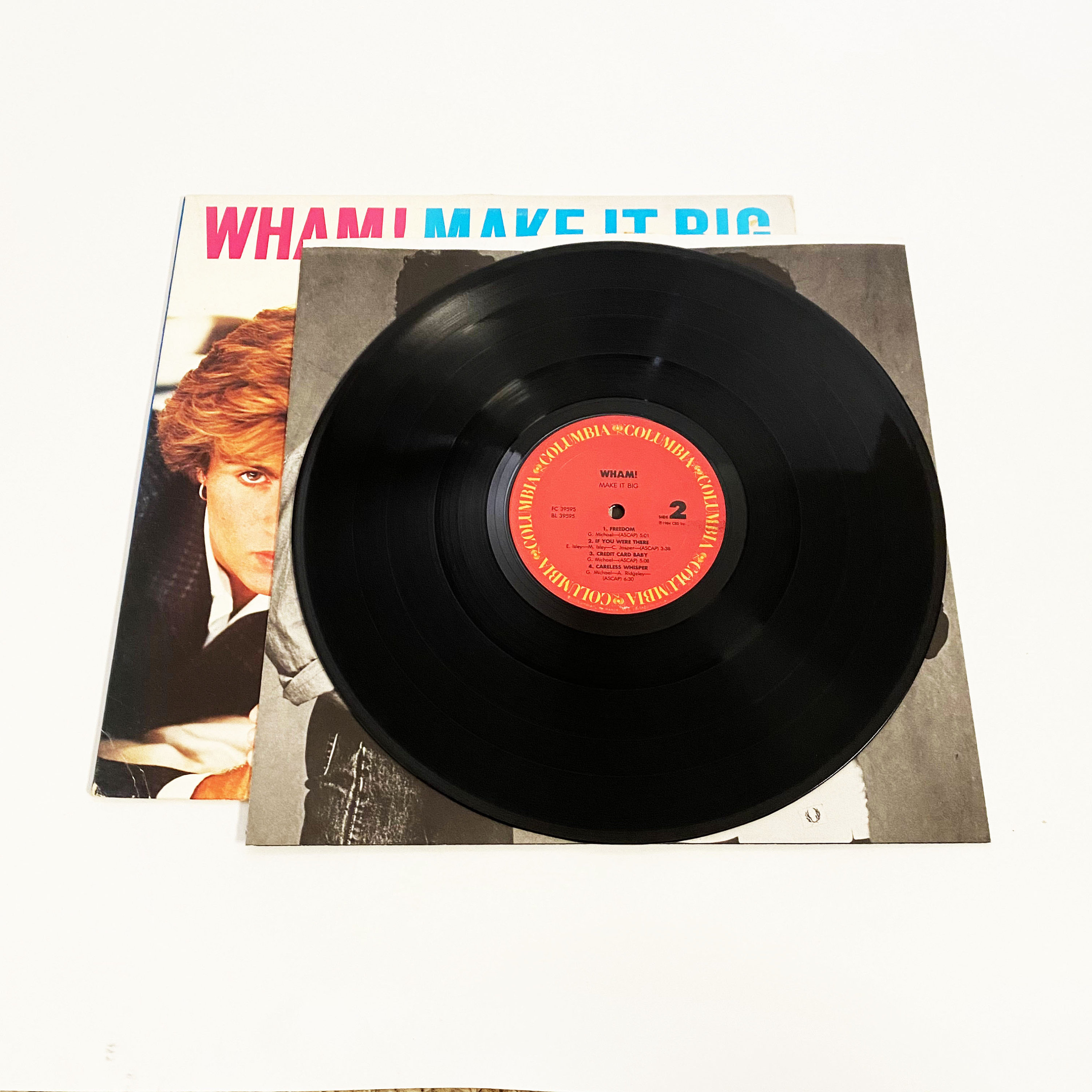 Vintage Wham Make It Big George Michael Faith LP Record Vinyl 