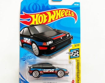 Hot Wheels 1985 Honda CRX Toy Car 1:64 Scale Sports Car 80s