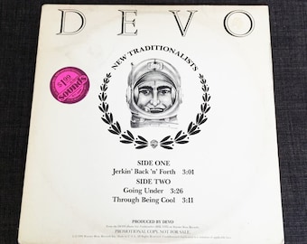 Rare Devo New Traditionalists 1981 Promo Copy Vinyl LP Record Album White Label