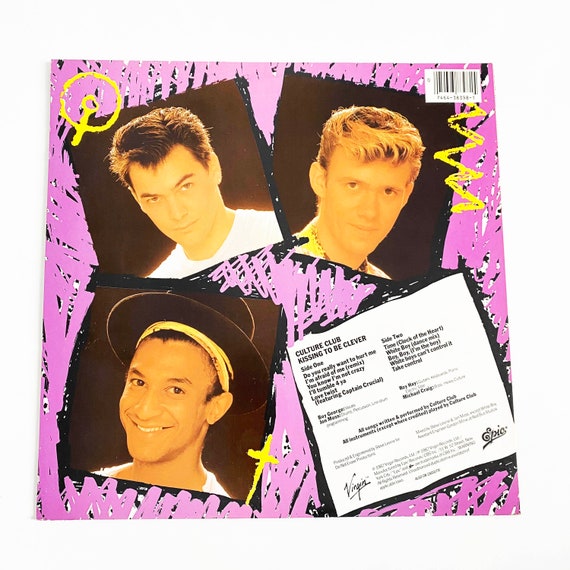 Vintage Culture Club Vinyl Record: Kissing to Be Clever, 1982