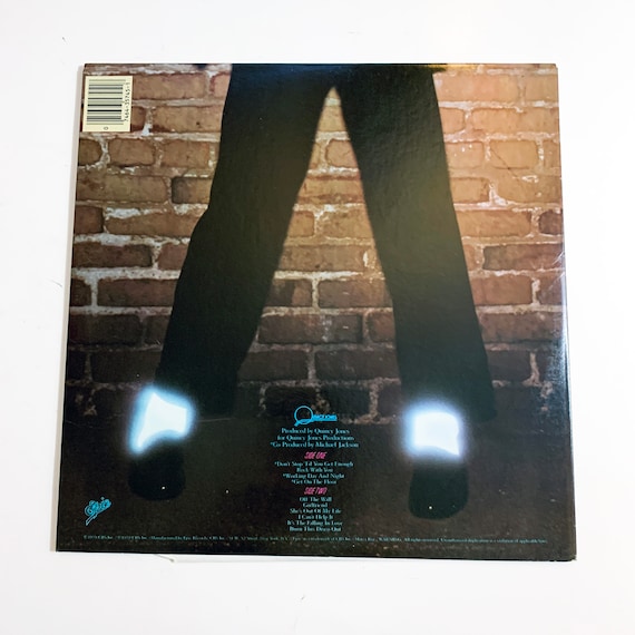 Vintage Michael Jackson off the Wall Album LP Record Vinyl 12