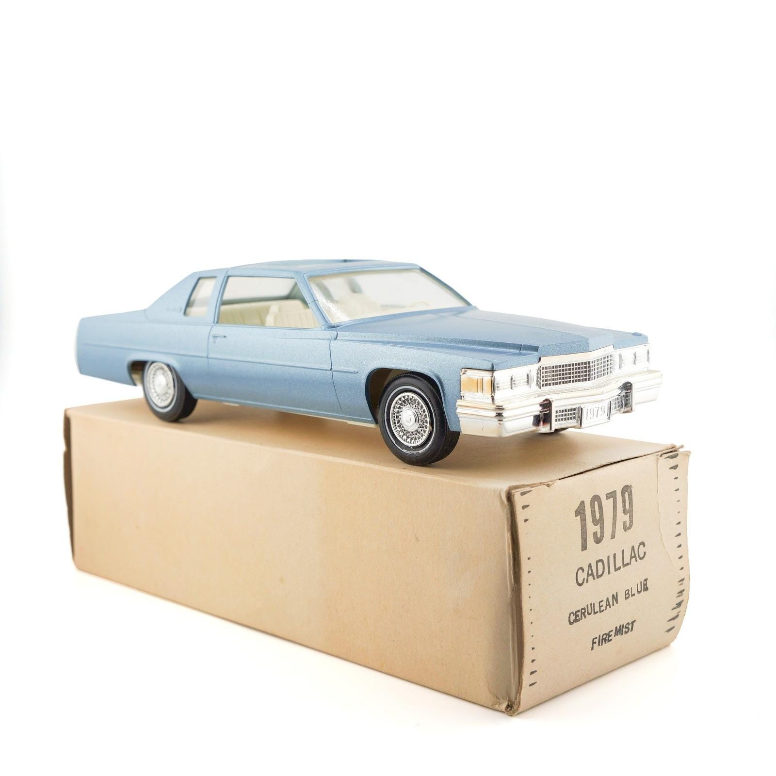 1979 Cadillac Coupe Deville Jo-han Promo Model Car 1 25 Cerulean
