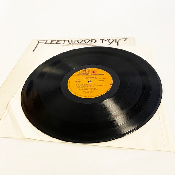 Vintage Original Fleetwood Mac Self Titled LP With Liner 1975