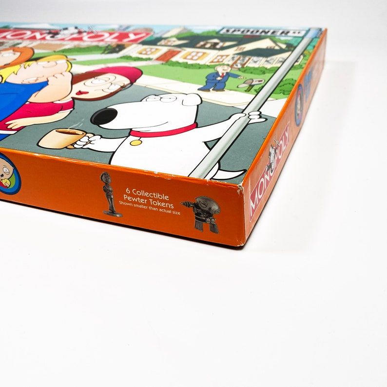 Family Guy Monopoly Board Game 100 Complete in Box Excellent Etsy
