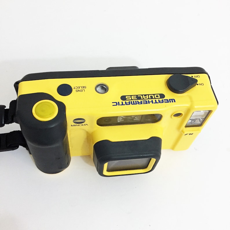 Vintage Minolta Dual 35 Weathermatic Underwater Point Shoot Etsy
