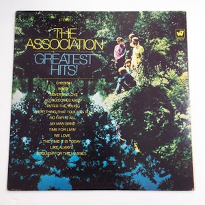 Vintage The Association Greatest Hits LP Record Vinyl 12&quot; Album 1960s 1968 60s