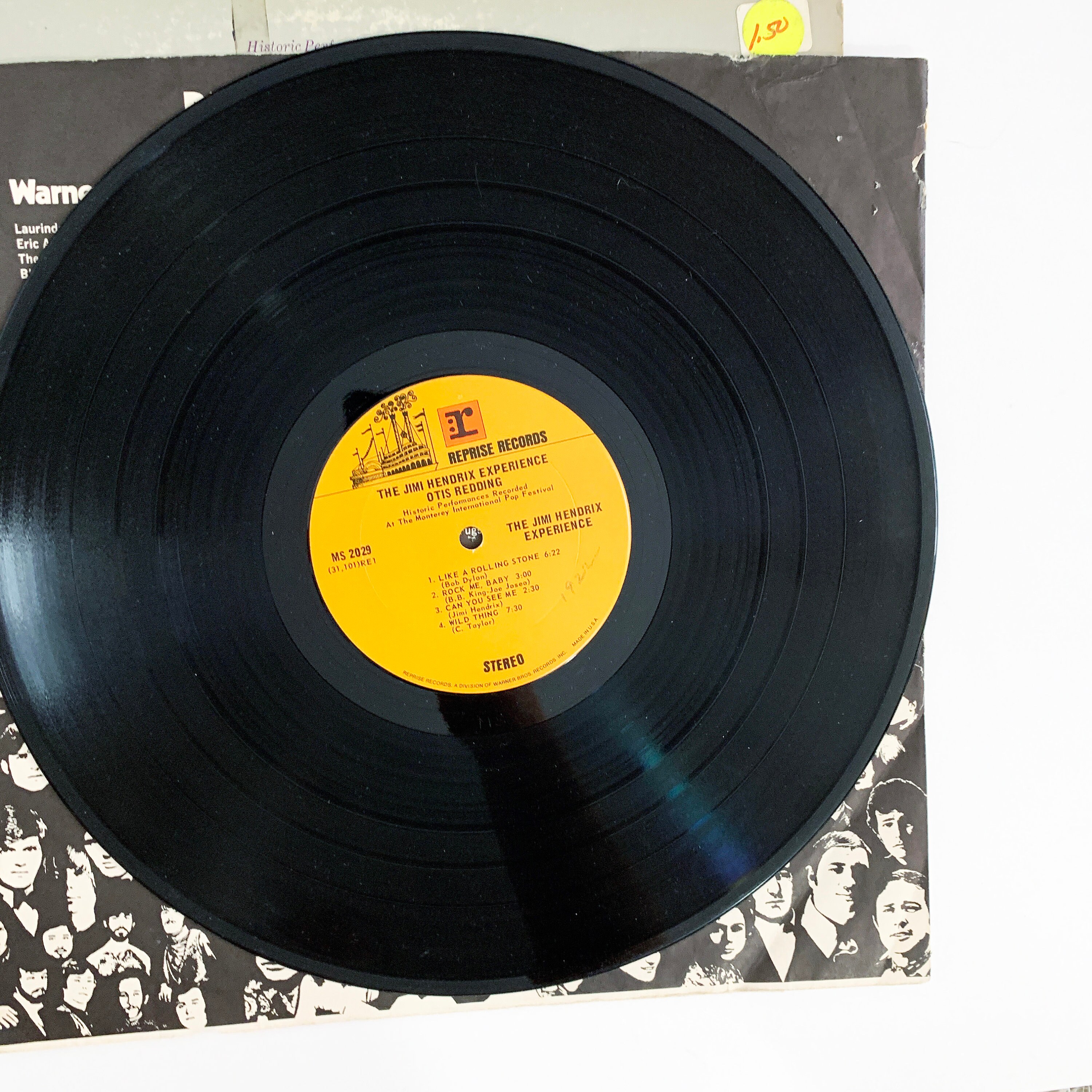 Vintage Otis Redding the Jimi Hendrix Experience 12