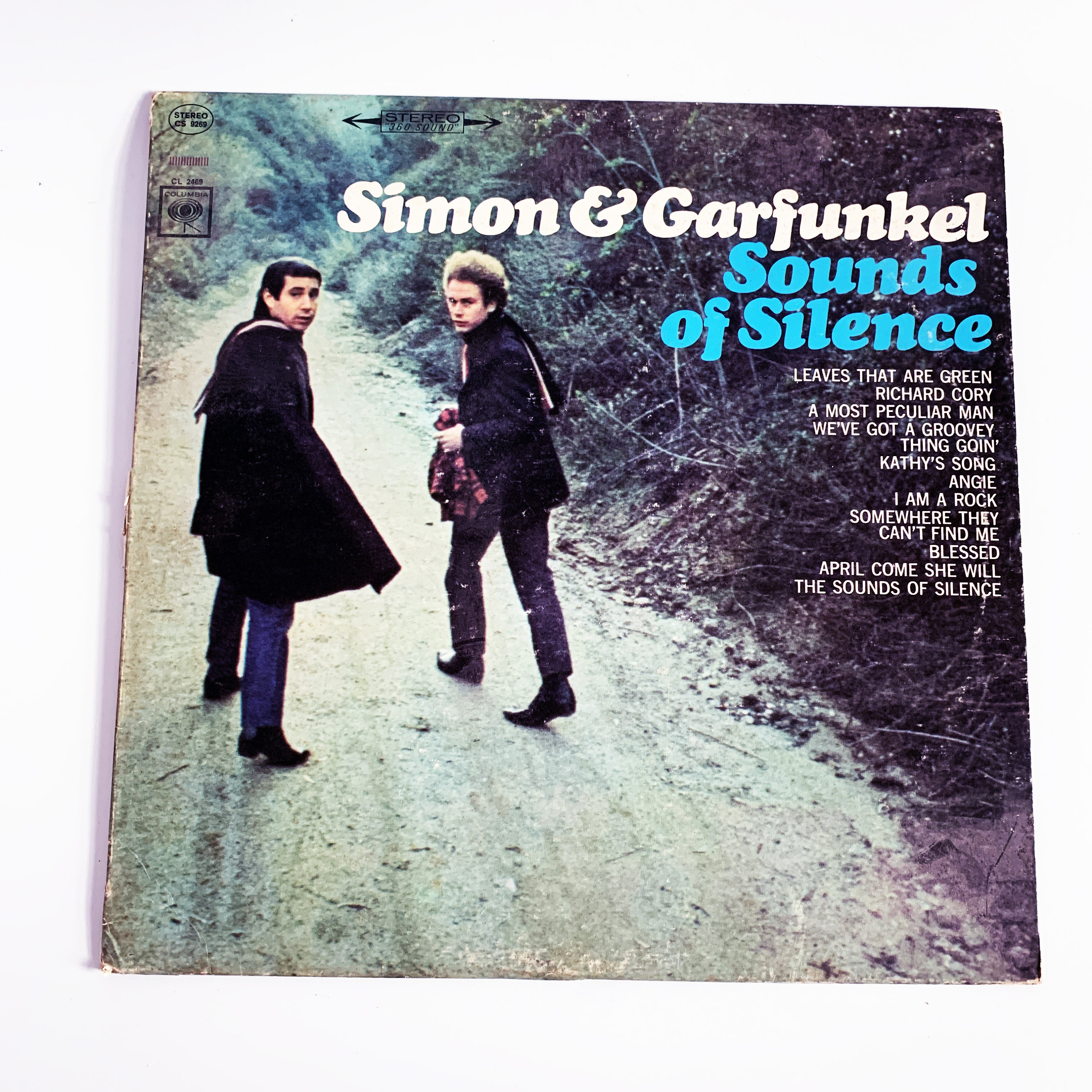 Vintage Simon and Garfunkel Paul Simon Sounds of Silence LP