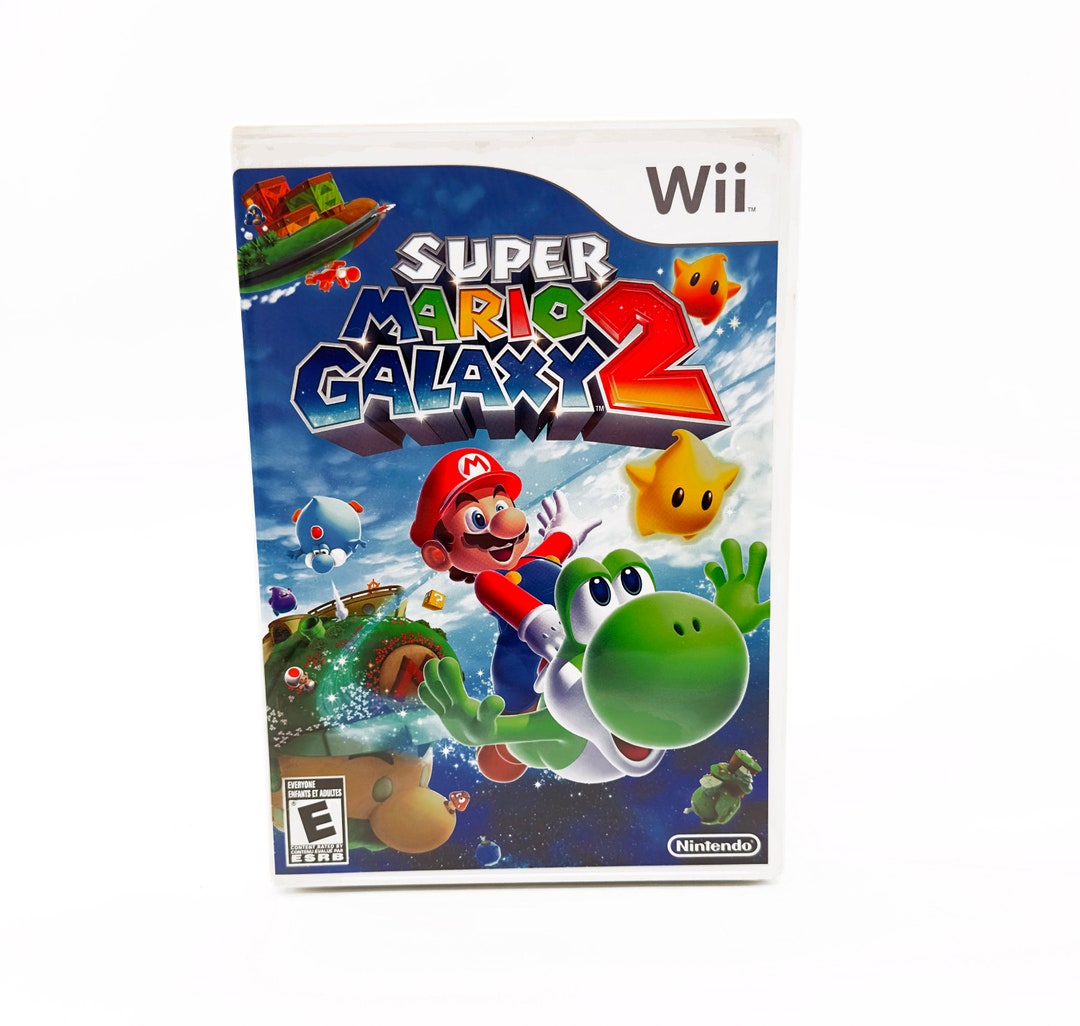 Nintendo Wii Mario Galaxy 2 Video Game Tested Works Video Games Gamer Space Etsy