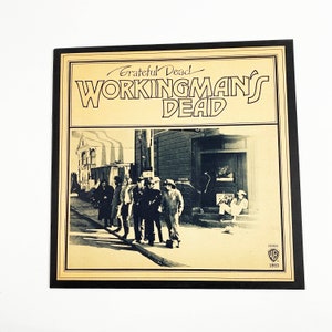 Vintage Grateful Dead Workingman&#39;s Dead 1970 Album Vinyl LP Record Original Excellent 12&quot; WS 1869