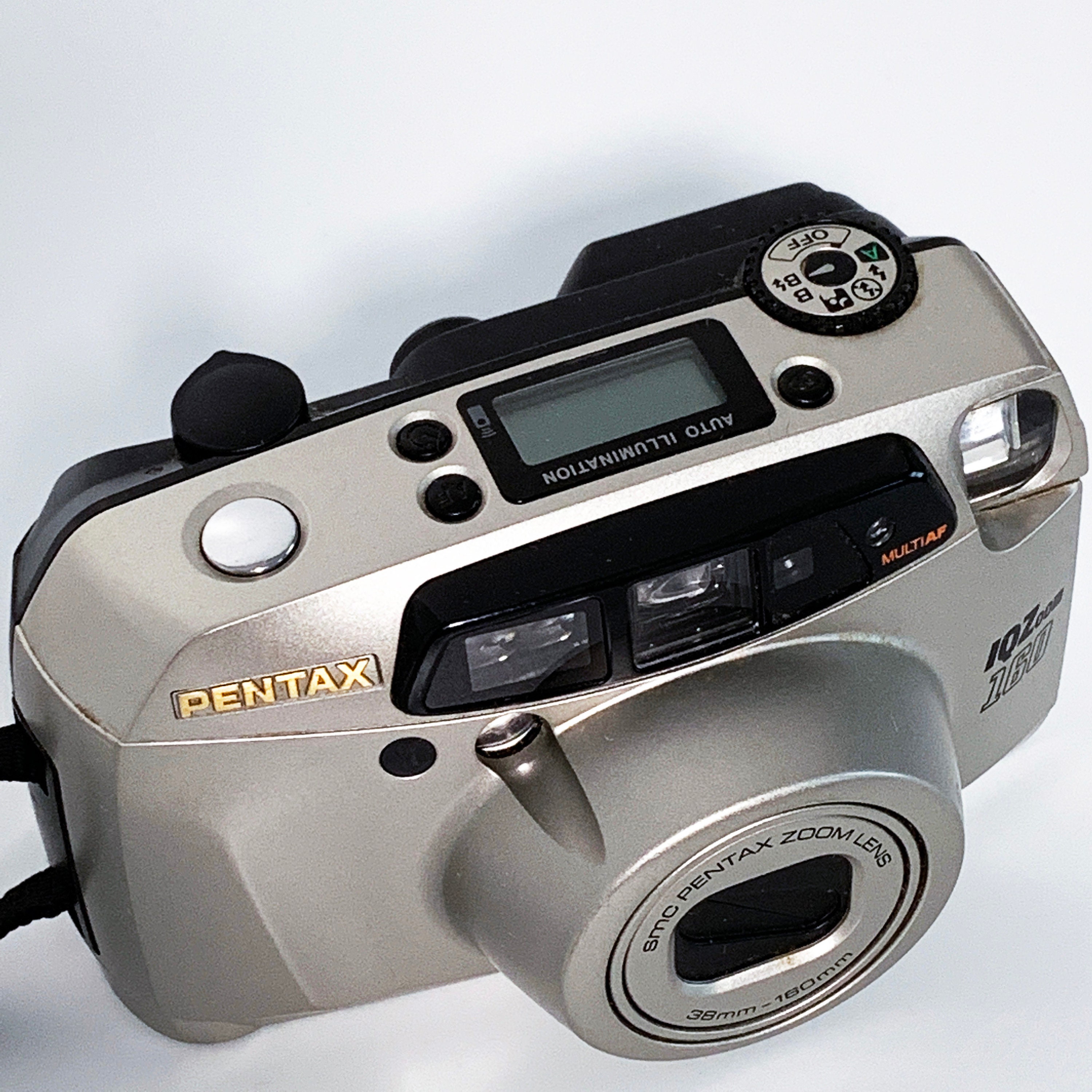 Vintage Pentax IQ Zoom 160: 35mm Point & Shoot Camera - Etsy
