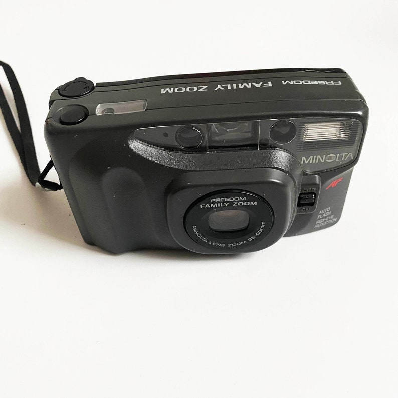 Minolta Freedom Family Zoom 35mm Film Point and Shoot Camera Etsy