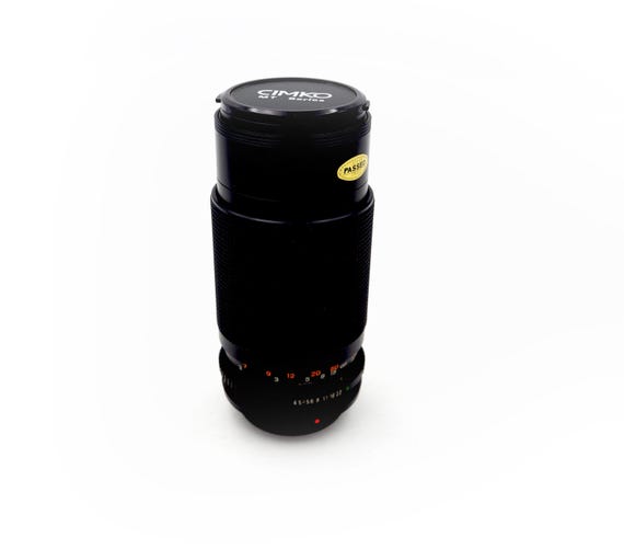 Vintage Cimko MT Series 80–200mm Zoom Camera Lens F/4.5 for Canon