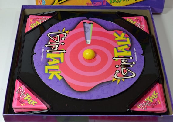 Vintage Girl Talk Truth or Dare Board Game Complete 1995 - Etsy